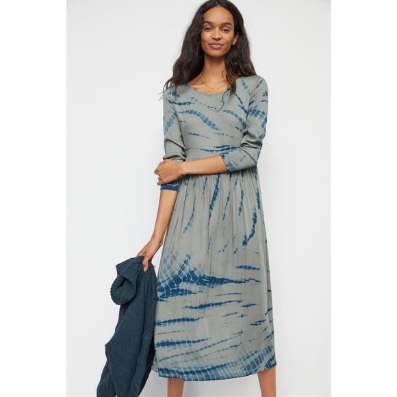 Anthropologie Dolan Eliska Tie-Dye Maxi Dress - Picture 1 of 11